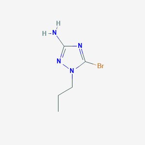 5-Bromo-1-propyl-1H-1,2,4-triazol-3-amine