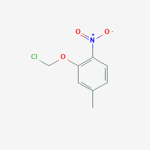 2-(Chloromethoxy)-4-methyl-1-nitrobenzene