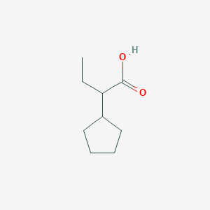 2-Cyclopentylbutanoic acid