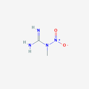 molecular formula C2H6N4O2 B15252240 N-Methyl-N-nitroguanidine CAS No. 62409-38-5