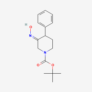 Tert-butyl3-(hydroxyimino)-4-phenylpiperidine-1-carboxylate