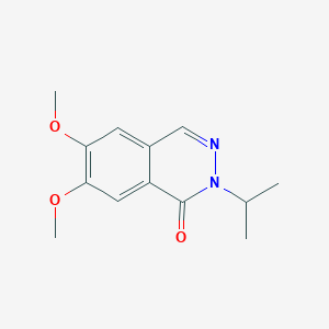 6,7-Dimethoxy-2-(propan-2-yl)-1,2-dihydrophthalazin-1-one