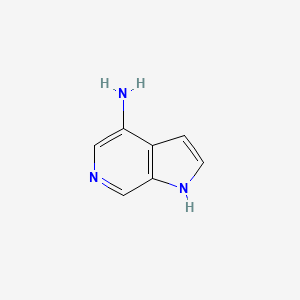 molecular formula C7H7N3 B1525238 1H-吡咯并[2,3-c]吡啶-4-胺 CAS No. 1190320-10-5