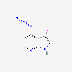 B1525239 4-Azido-3-iodo-7-azaindole CAS No. 1190322-63-4