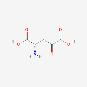 molecular formula C5H7NO5 B15252505 4-Oxo-L-glutamic acid CAS No. 28283-33-2