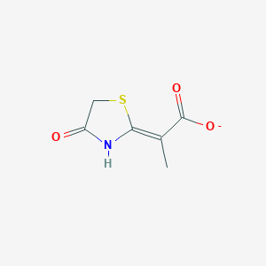 Methyl-(4-oxo-1,3-thiazolidin-2-ylidene)acetate