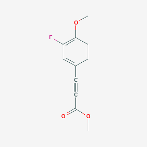 Methyl 3-(3-fluoro-4-methoxyphenyl)propiolate