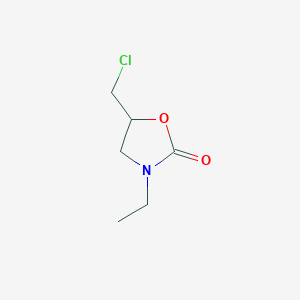 5-(Chloromethyl)-3-ethyl-1,3-oxazolidin-2-one