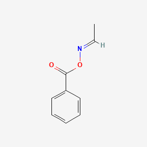 molecular formula C9H9NO2 B15252623 Acetoximebenzoate 