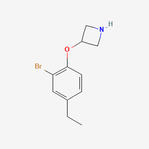 3-(2-Bromo-4-ethylphenoxy)azetidine