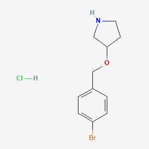 3-[(4-Bromobenzyl)oxy]pyrrolidine hydrochloride
