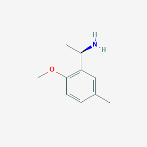 (1R)-1-(2-methoxy-5-methylphenyl)ethanamine