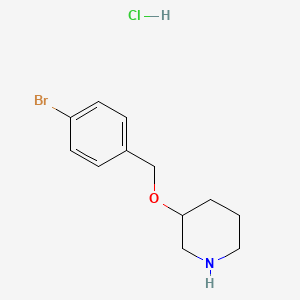 3-[(4-Bromobenzyl)oxy]piperidine hydrochloride