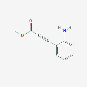 2-Propynoic acid, 3-(2-aminophenyl)-, methyl ester