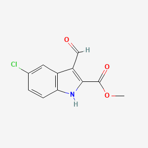 methyl 5-chloro-3-formyl-1H-indole-2-carboxylate