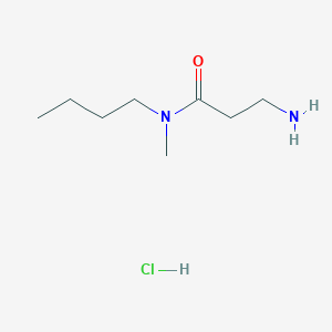 3-Amino-N-butyl-N-methylpropanamide hydrochloride