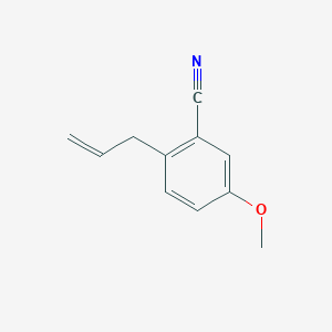 5-Methoxy-2-(prop-2-EN-1-YL)benzonitrile