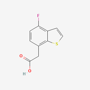 2-(4-Fluoro-1-benzothiophen-7-yl)acetic acid