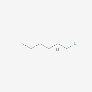 1-Chloro-2,3,5-trimethylhexane