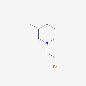 1-(2-Bromoethyl)-3-methylpiperidine