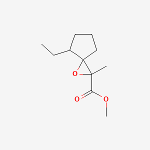 Methyl 4-ethyl-2-methyl-1-oxaspiro[2.4]heptane-2-carboxylate