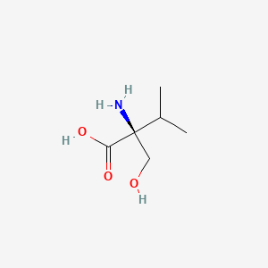 (S)-2-Amino-2-(hydroxymethyl)-3-methylbutanoic acid