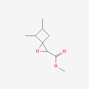 Methyl 4,5-dimethyl-1-oxaspiro[2.3]hexane-2-carboxylate