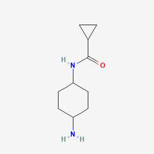 N-(4-aminocyclohexyl)cyclopropanecarboxamide