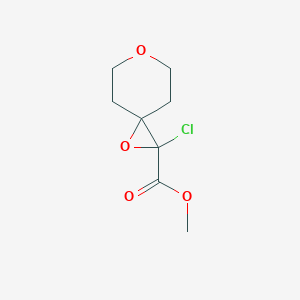 Methyl 2-chloro-1,6-dioxaspiro[2.5]octane-2-carboxylate