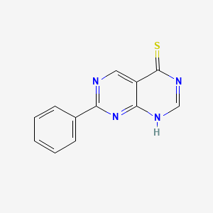 7-Phenyl-4H,6H-[1,3]diazino[4,5-d]pyrimidine-4-thione