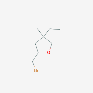 2-(Bromomethyl)-4-ethyl-4-methyloxolane