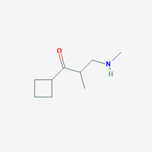 1-Cyclobutyl-2-methyl-3-(methylamino)propan-1-one