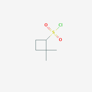 2,2-Dimethylcyclobutane-1-sulfonyl chloride