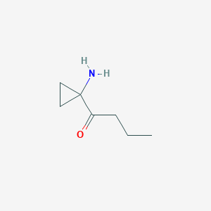 1-(1-Aminocyclopropyl)butan-1-one