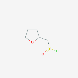 (Oxolan-2-yl)methanesulfinyl chloride