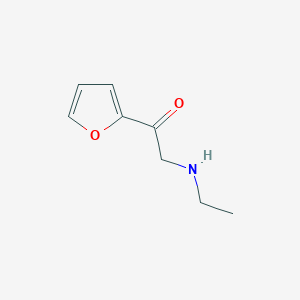 2-(Ethylamino)-1-(furan-2-yl)ethan-1-one