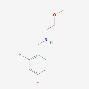 [(2,4-Difluorophenyl)methyl](2-methoxyethyl)amine