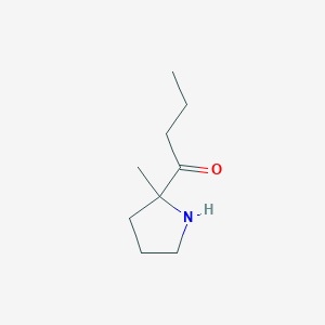 1-(2-Methylpyrrolidin-2-yl)butan-1-one