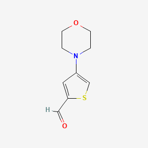 4-(Morpholin-4-yl)thiophene-2-carbaldehyde