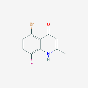 5-Bromo-8-fluoro-2-methyl-1,4-dihydroquinolin-4-one