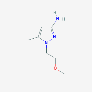 1-(2-Methoxyethyl)-5-methyl-1H-pyrazol-3-amine