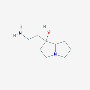 1-(2-aminoethyl)-hexahydro-1H-pyrrolizin-1-ol