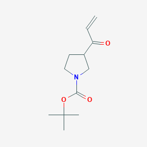 tert-Butyl 3-(prop-2-enoyl)pyrrolidine-1-carboxylate