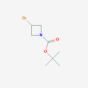molecular formula C8H14BrNO2 B1525343 Tert-butyl 3-bromoazetidine-1-carboxylate CAS No. 1064194-10-0