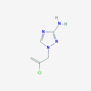 1-(2-Chloroprop-2-en-1-yl)-1H-1,2,4-triazol-3-amine