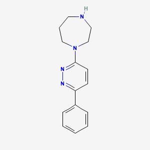 1-(6-Phenyl-3-pyridazinyl)-homopiperazine