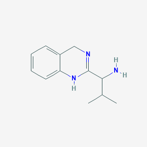 1-(3,4-Dihydroquinazolin-2-yl)-2-methylpropan-1-amine