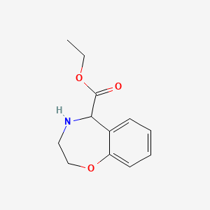 Ethyl 2,3,4,5-tetrahydro-1,4-benzoxazepine-5-carboxylate