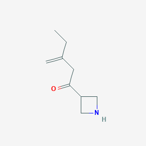 1-(Azetidin-3-yl)-3-methylidenepentan-1-one