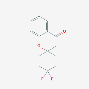 4',4'-Difluoro-3,4-dihydrospiro[1-benzopyran-2,1'-cyclohexane]-4-one